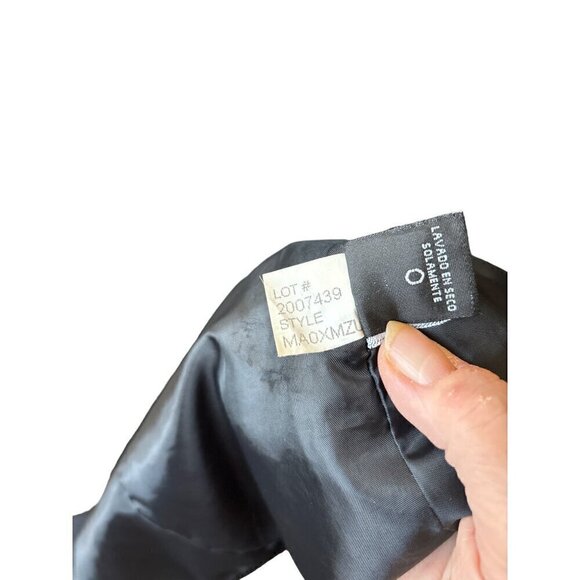 Norton McNaughton Blazer Black Women 14 Fully Lined   Two-Button  Notched Collar - Picture 8 of 11